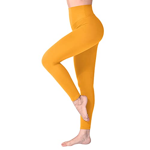 SINOPHANT Leggings Damen High Waist - Blickdicht Leggins mit Bauchkontrolle für Sport Yoga Gym