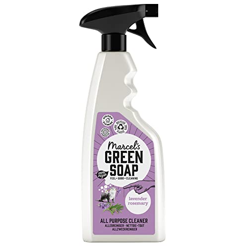 Marcel's Green Soap - Allzweckspray Lavendel & Rosmarin - Reinigungsspray - 100 % Umweltfreundlich - 100 % Vegan - 97 % Biologisch abbaubar - 500 ml