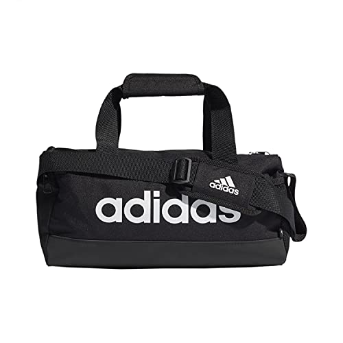 adidas Essentials Logo EXTRA SMALL Duffle Bag, Crew Navy/Schwarz/Weiß, NS