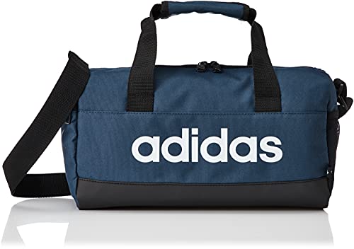 adidas Essentials Logo EXTRA SMALL Duffle Bag, Crew Navy/Schwarz/Weiß, NS