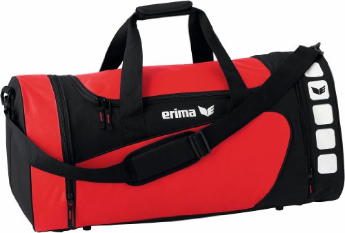 erima Sporttasche, rot/schwarz, S, 28 Liter, 723331