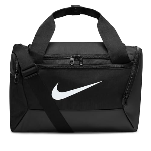 Nike Unisex – Erwachsene Brsla Tasche, Black/Black/White, Einheitsgröße EU