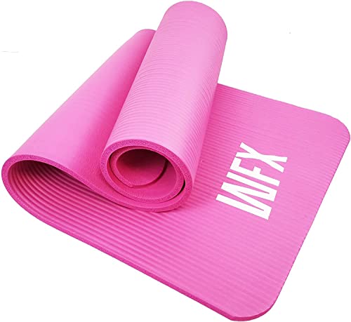 #DoYourFitness 'WFX' Premium Yoga-Matten | 'Jivan' 183x61x2cm, pink | Rutschfeste Sport-Matte, Gymnastik-Matte, Turn-Matte, Fitness-Matte | Phthalatfrei